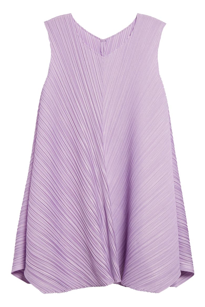 Mellow Pleated A-Line Dress, Alternate, color, LIGHT PURPLE