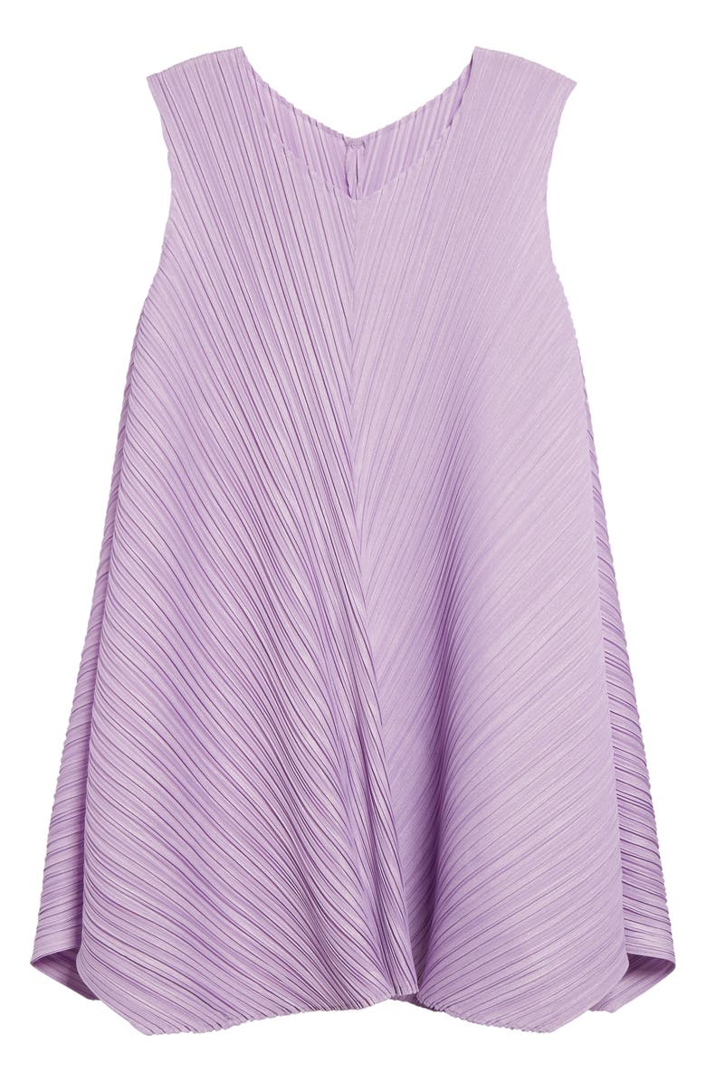Pleats Please Issey Miyake Mellow Pleated A-Line Dress, Alternate, color, 