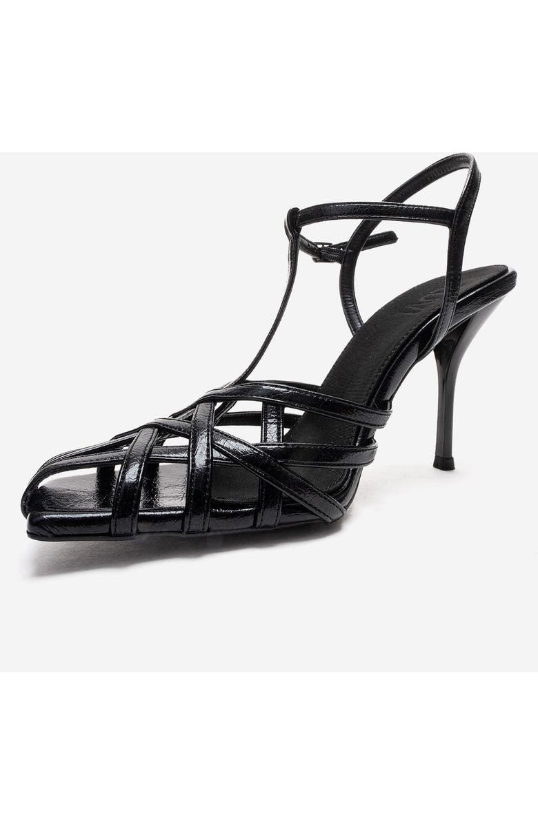 Prologue Shoes Allos Stiletto Sandal, Alternate, color, Black