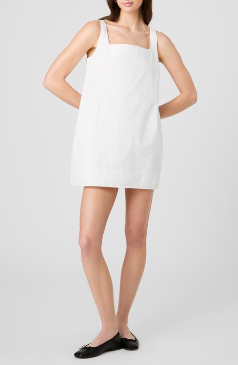 Alissa Cotton Shift Minidress