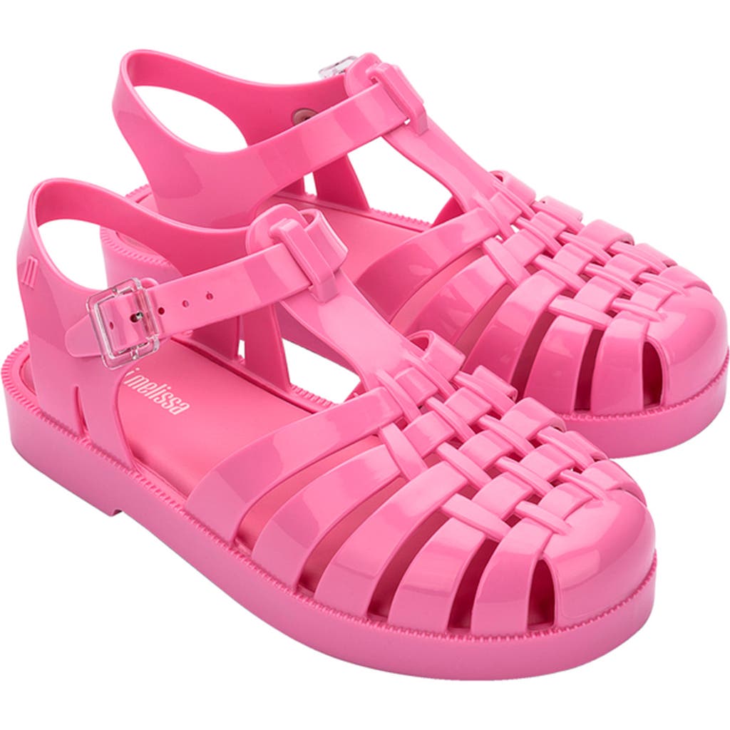 Mini Melissa Possession Fisherman Sandal In Light Pink