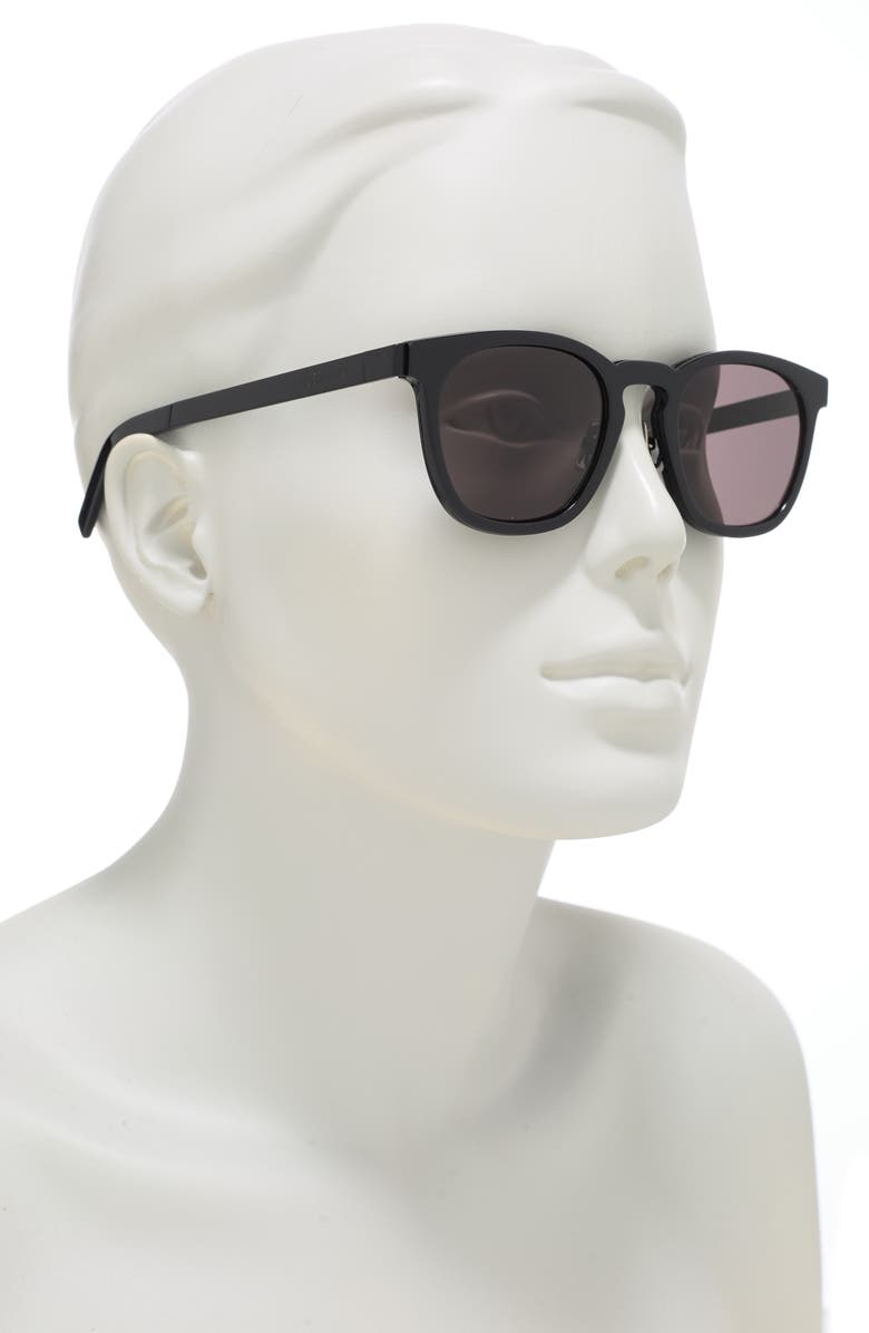 Saint Laurent 49mm Square Sunglasses, Alternate, color,