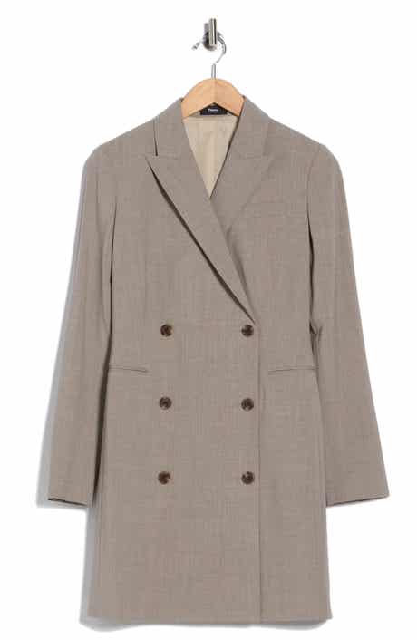 Theory Long Sleeve Blazer Dress