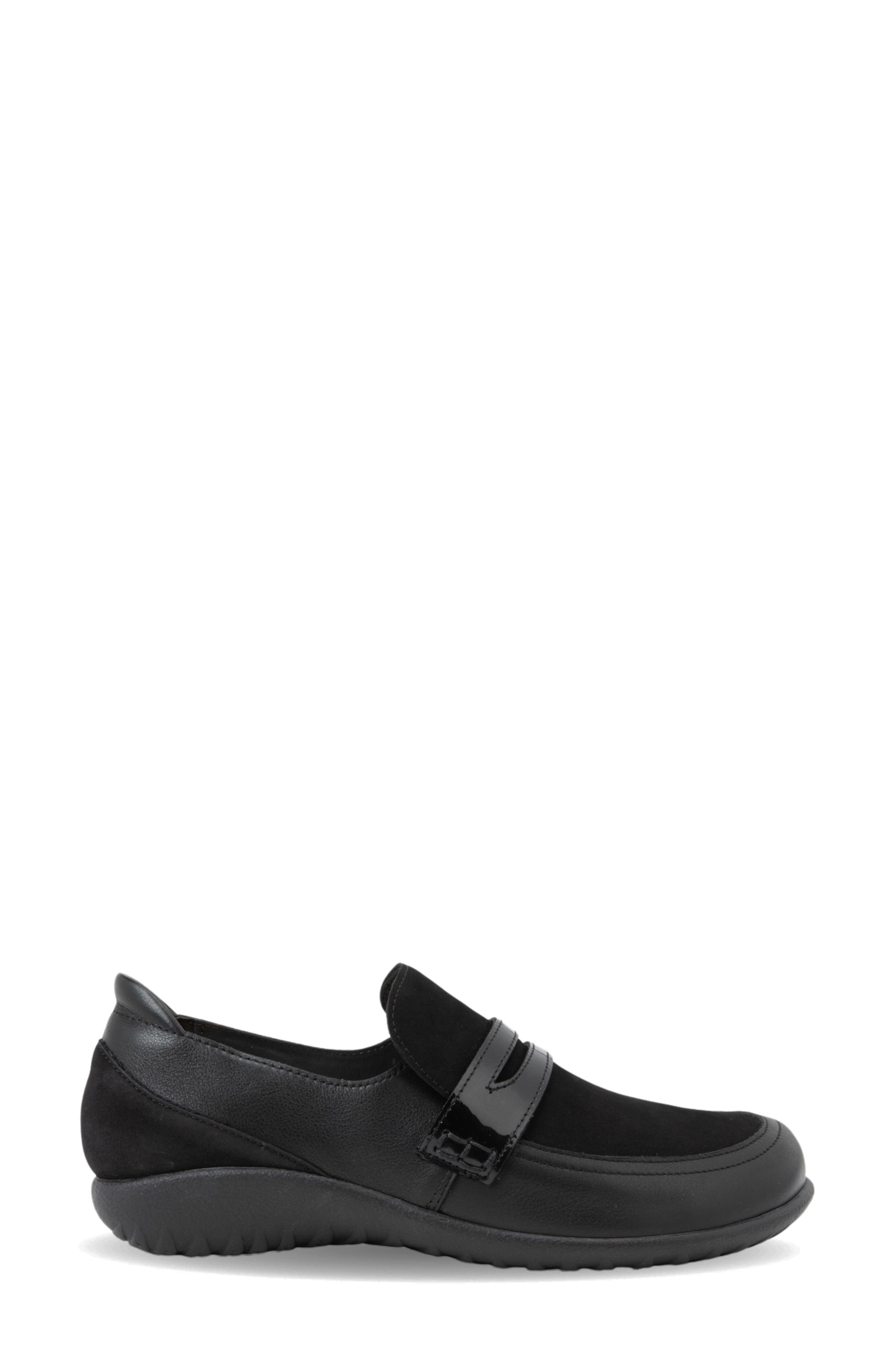 Kiso Slip-On Sneaker, Alternate, color, BLACK LEATHER COMBO