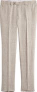 Jack Victor Pablo Flat Front Linen Trousers