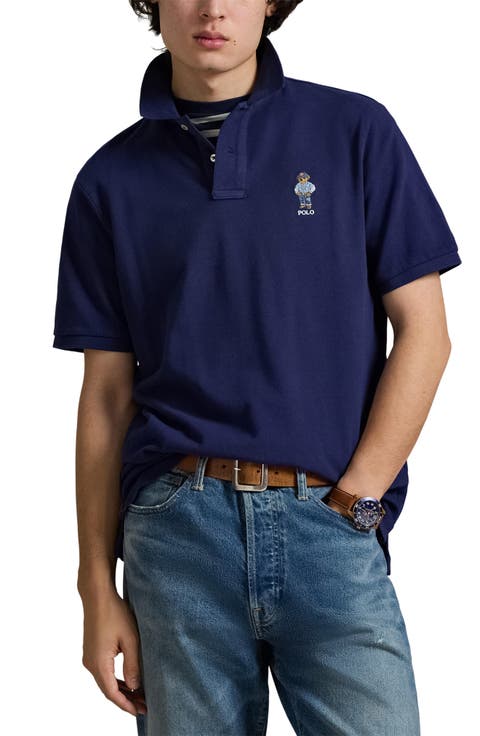 Polo Bear Classic Fit Cotton Mesh Polo