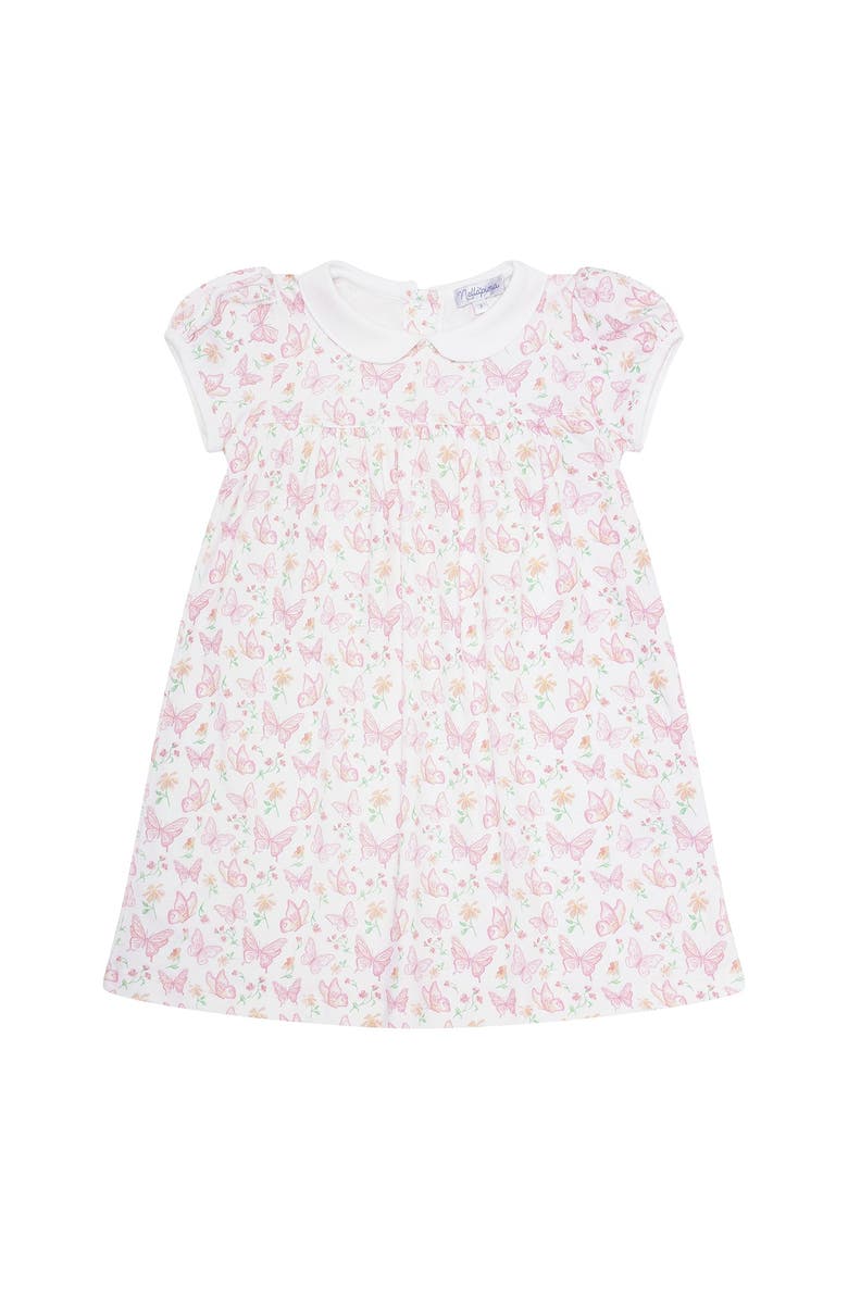 Nellapima Butterflies Print Playtime Dress - Toddler & Little Kid, Alternate, color, Pink