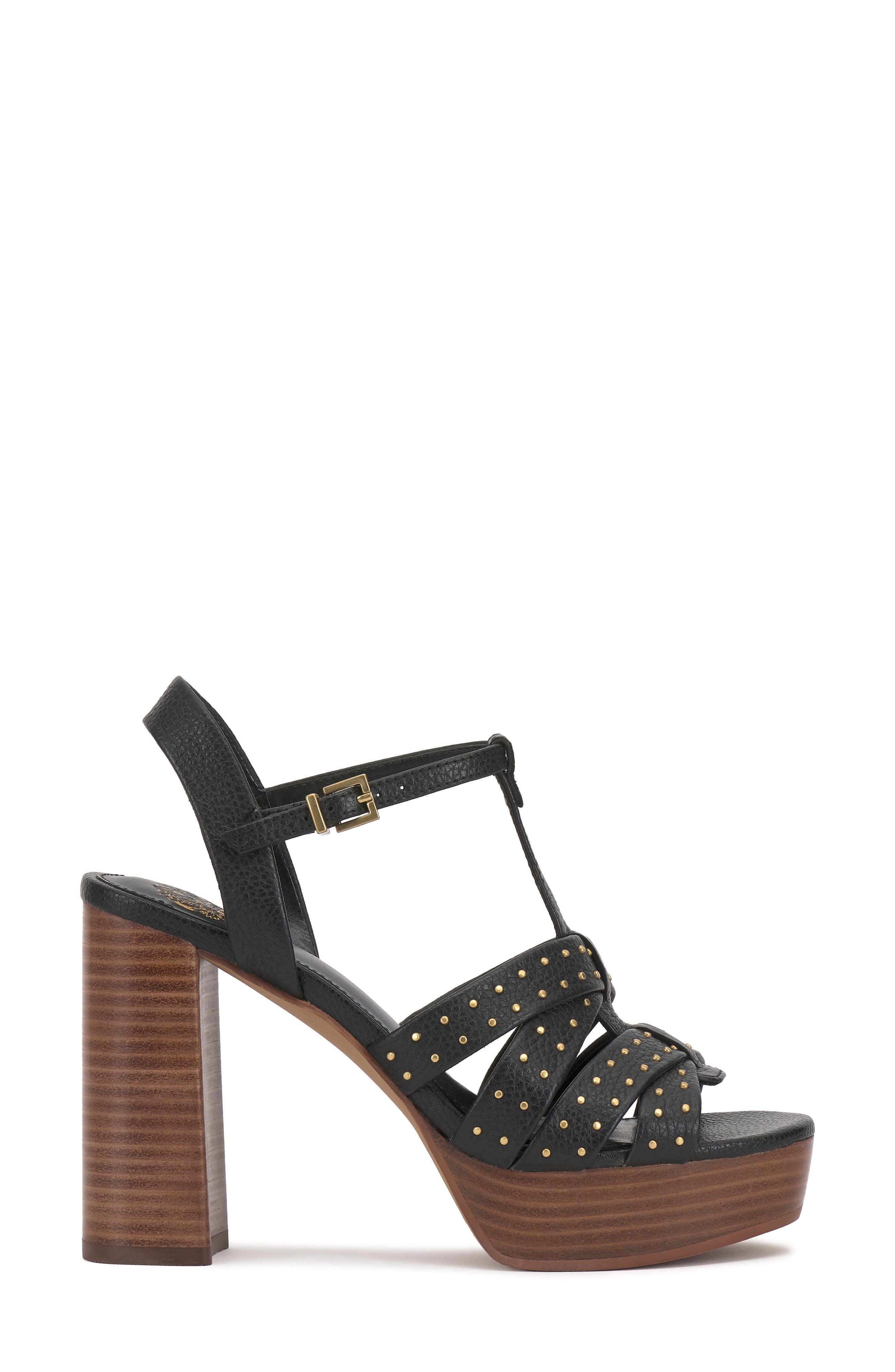 Vince Camuto Palton Slingback Platform Sandal, Alternate, color, Black