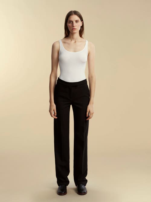Marina Moscone Slim Trouser In Black