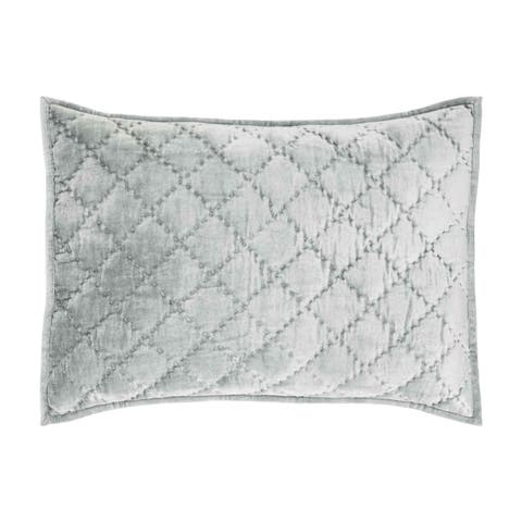 Clermont Diamond Velvet Quilt Sham
