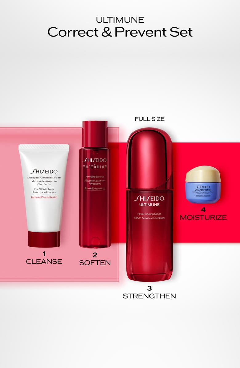 Shiseido Correct & Prevent Skin Care Set (Limited Edition) $266 Value, Alternate, color,