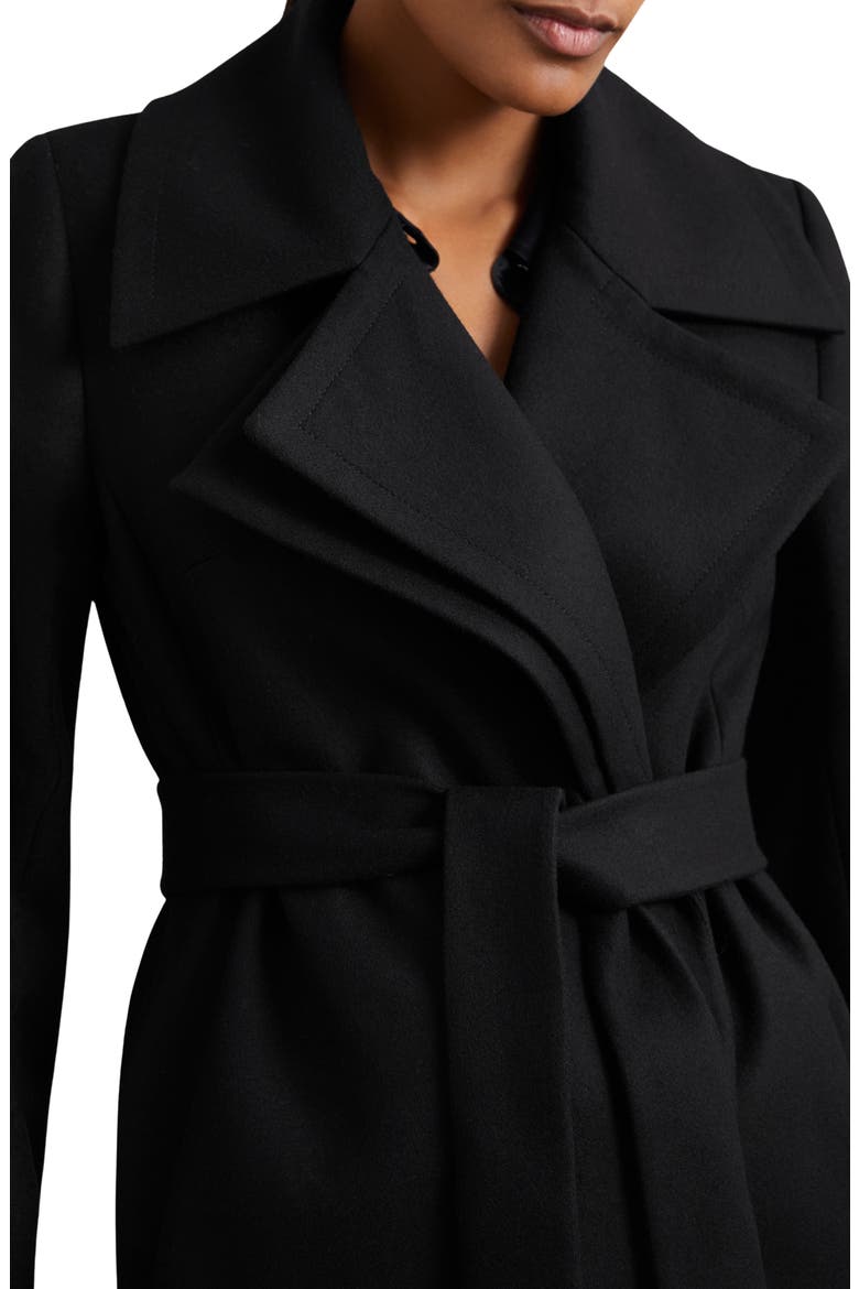 【美品】Herlipto Odette Wool-Blend Coat Odette Wool Blend Wrap Coat (Women) | Nordstrom