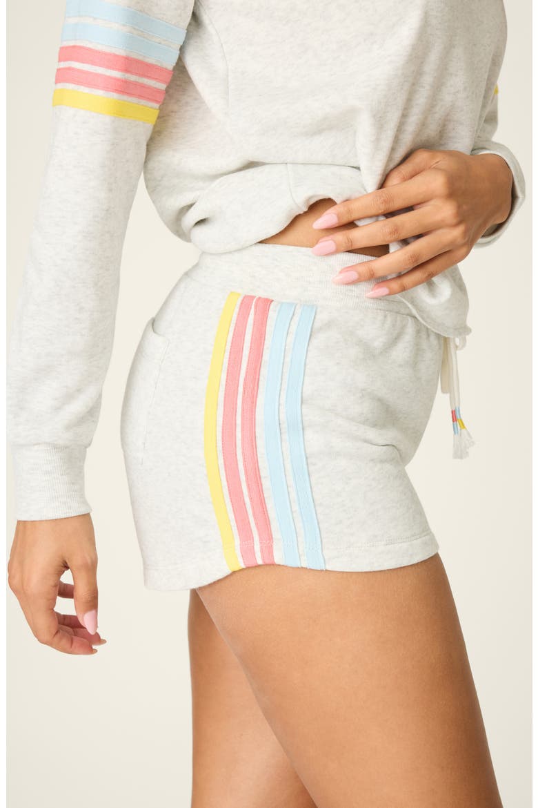 Sunday Funday Pajama Shorts, Alternate, color, H CLOUD