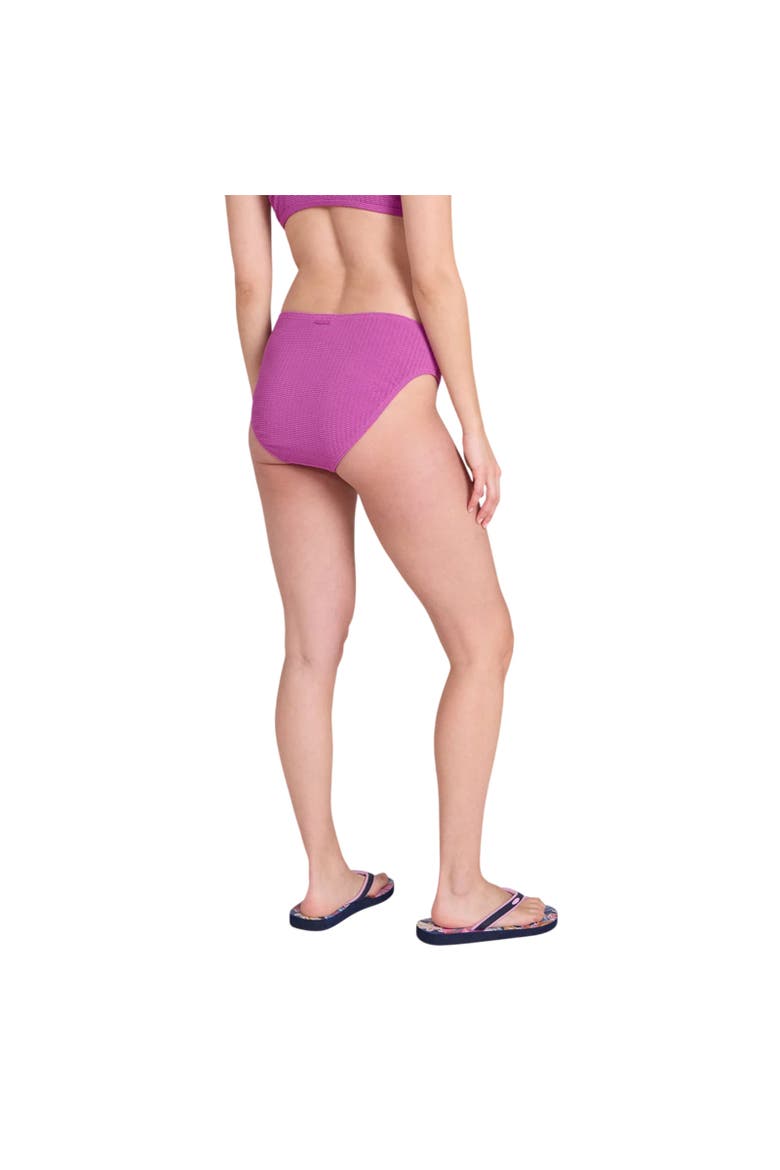 Skye Textured Bikini Bottoms, Alternate, color, Purple