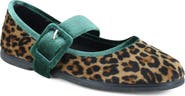 National Comfort Animal Print Mary Jane Flat