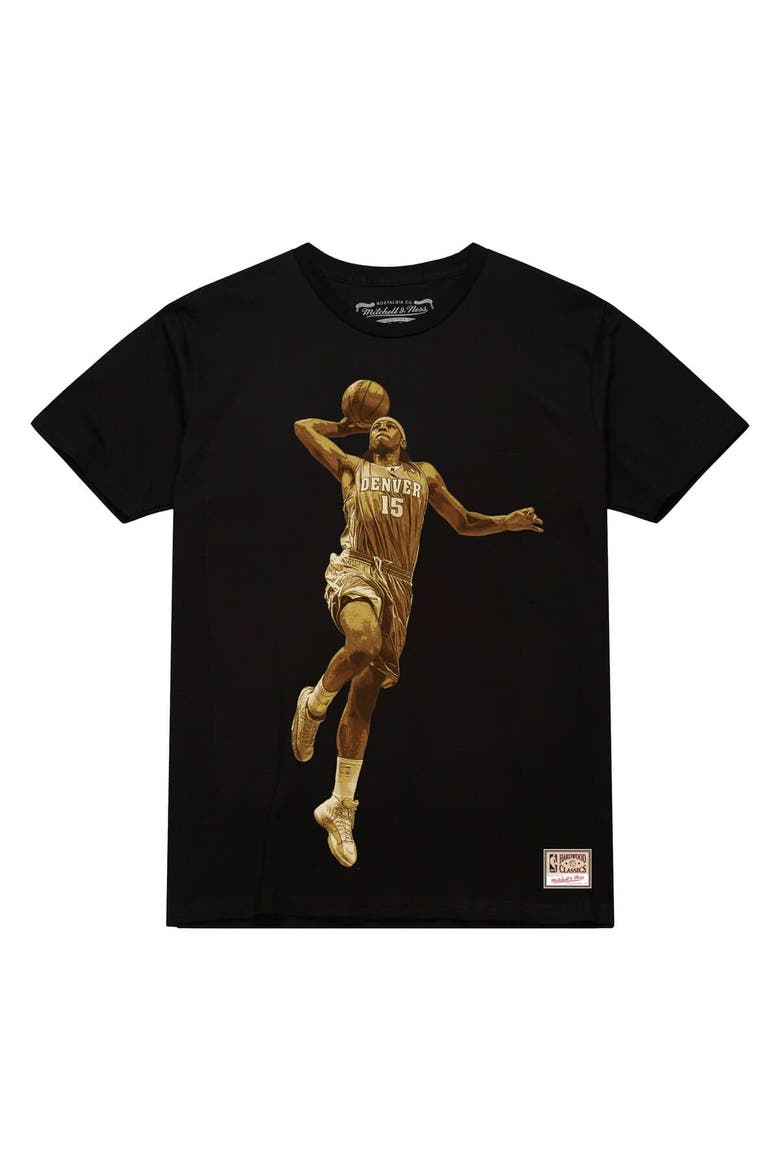 Men's Carmelo Anthony Black Denver Nuggets Ultimate Player T-Shirt, Alternate, color, Black