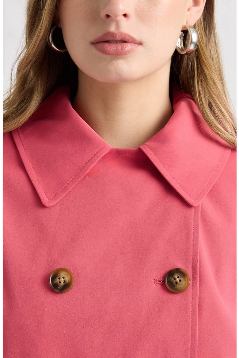 Double Breasted Jacket, Alternate, color, PITAYA RED