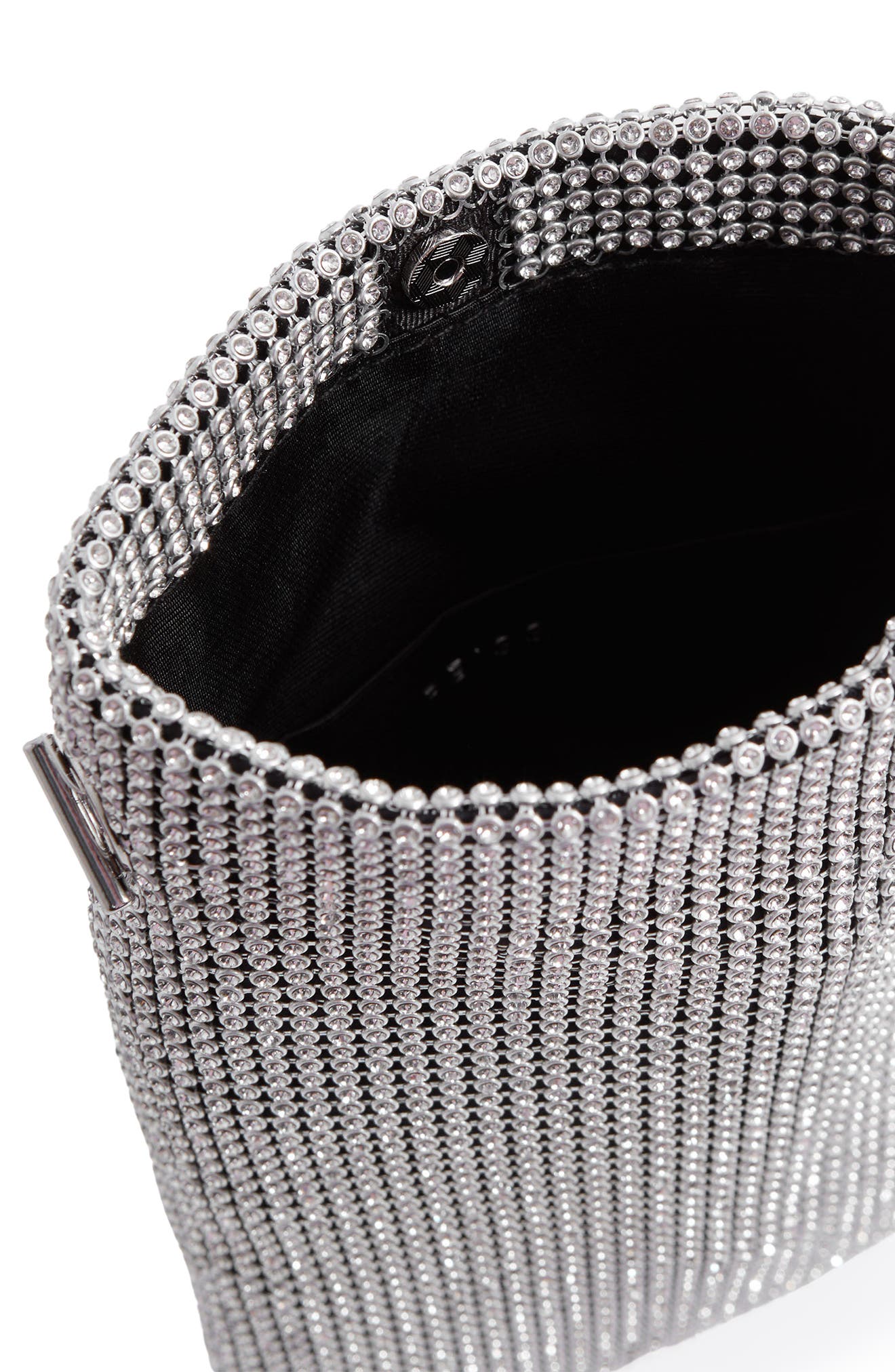 Reiss Zuri Crystal Embellished Shoulder Bag, Alternate, color, 