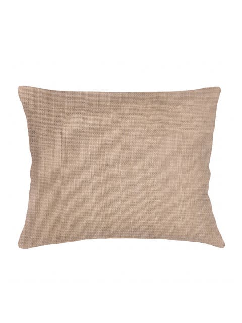 So Soft Linen Luxe Blue Dutch Euro Pillow with Down Alternative Insert