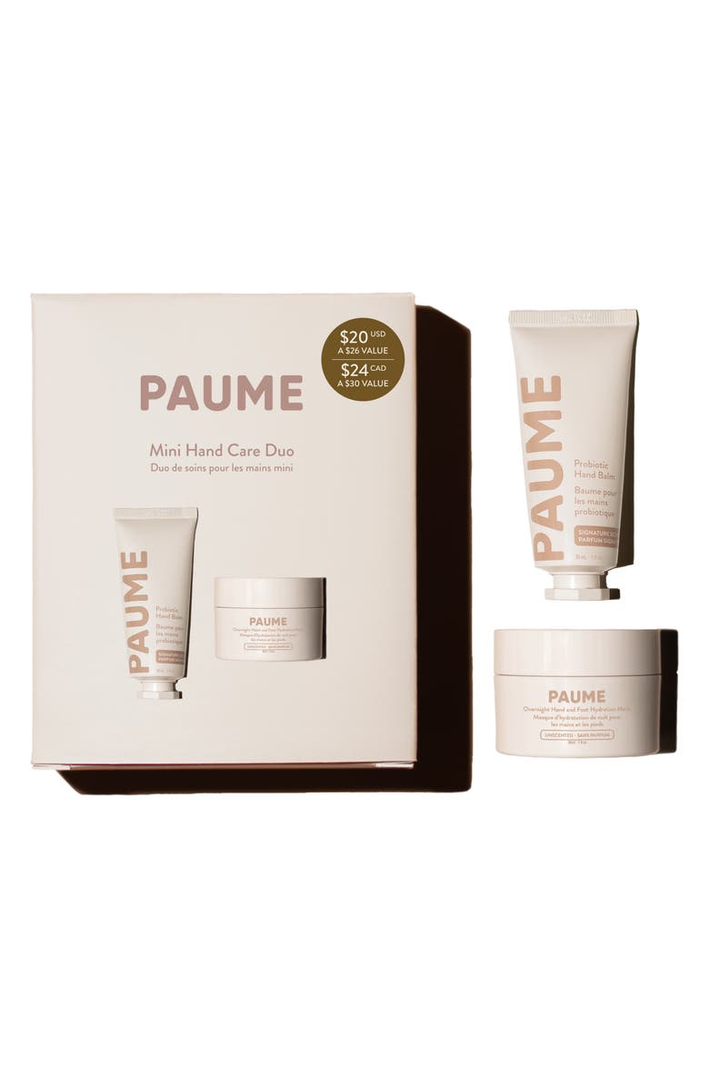PAUME Mini Hand Care Duo Set, Main, color, Netural