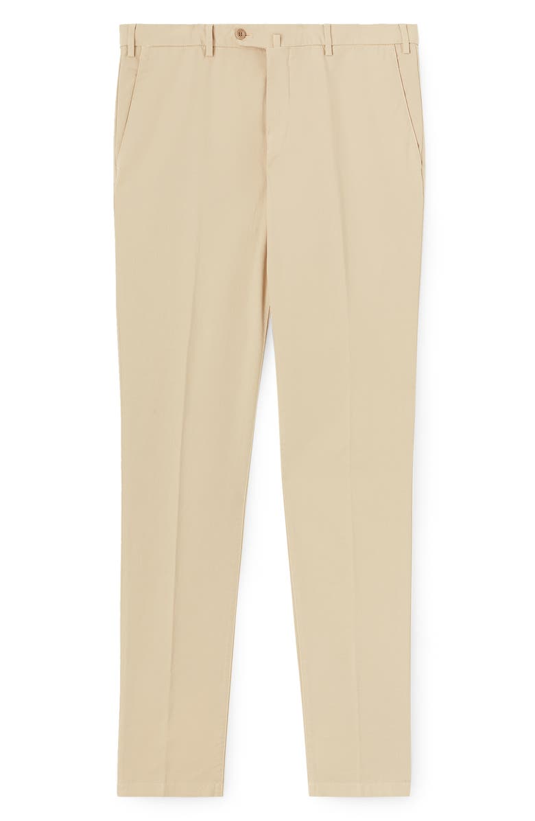 Loro Piana Pantaflat Stretch Cotton Pants, Alternate, color, D490 Tidal Foam