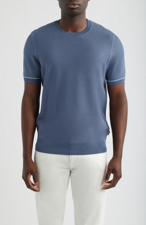 H-Nalon Textured Cotton & Lyocell Top