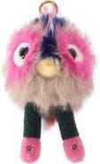 Kurt Geiger London Mascot Faux Fur Pom Pom Bag Charm