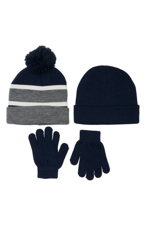 Kids' 2-Piece Beanie and Gloves Set