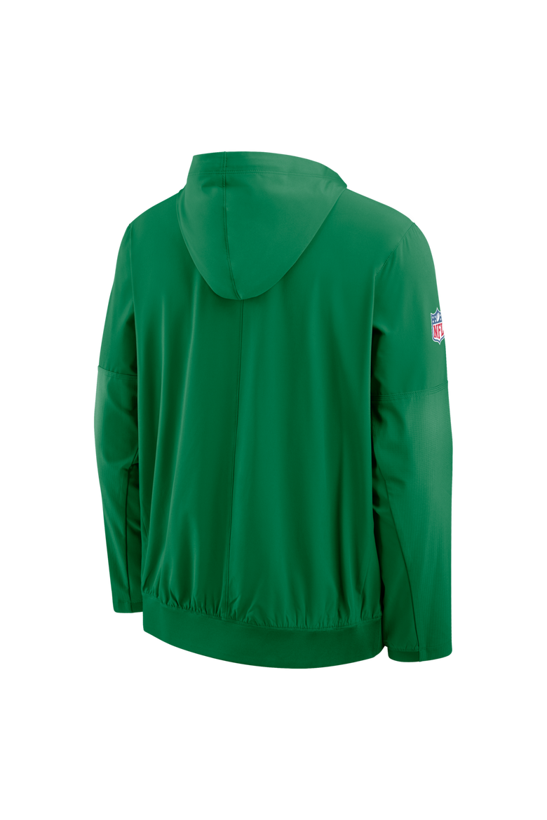 Men's Nike Kelly Green Philadelphia Eagles Sideline Broken Rules Alternate Anorak Half-Zip Hooded Jacket, Alternate, color, Kelly Green