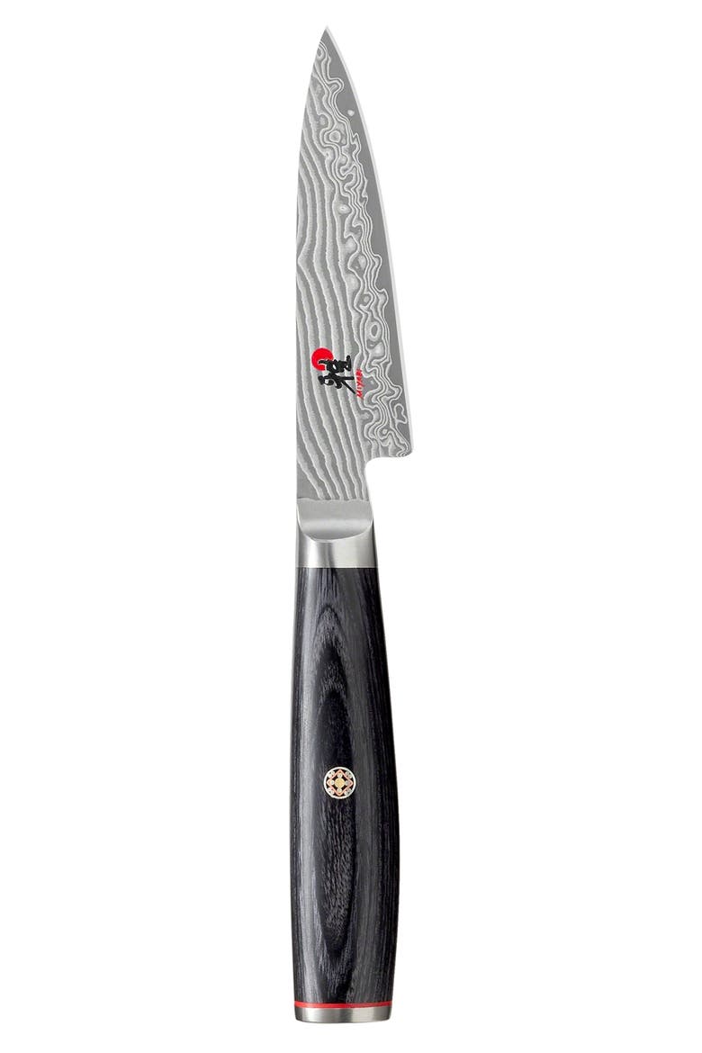 Kaizen II 3.5-Inch Pakka Wood Paring Knife, Main, color, BLACK
