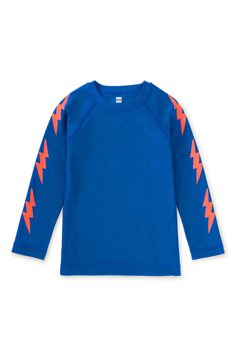 Tea Collection Bolt Sleeve Rash Guard, Main, color,