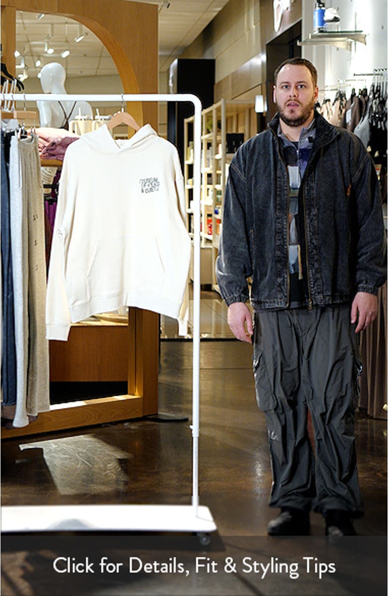 Logo Cotton Graphic Hoodie, sales video thumbnail