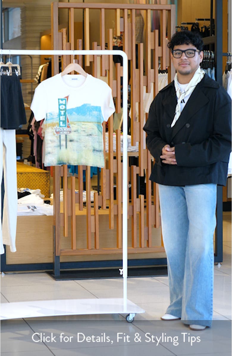 Ranch House Motel Cotton Graphic T-Shirt, sales video thumbnail