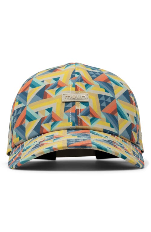 Melin The Legend Hydro Adjustable Baseball Cap In Prismatic