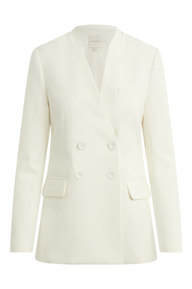 The Celeste Double Breasted Blazer, Alternate, color, IVORY