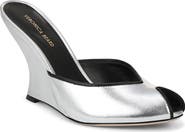 Veronica Beard Mirabel Peep Toe Wedge Sandal