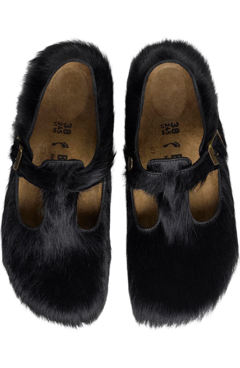 1774 BIRKENSTOCK x Song for the Mute Paris the Rebel Genuine Calf Hair Mary Jane Clog, Alternate, color, Black