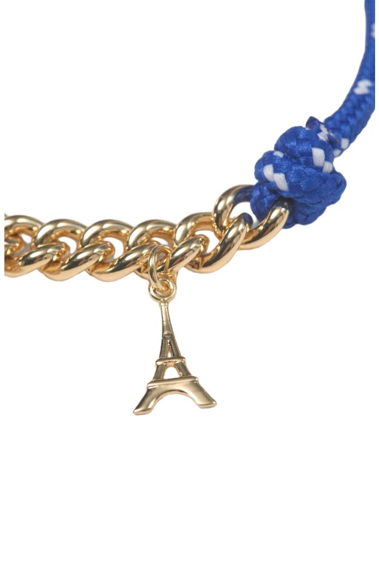 Marine cord chain bracelet, Alternate, color, Gold