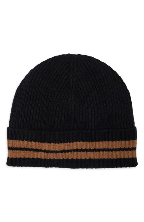 Wool Blend Rugby Beanie