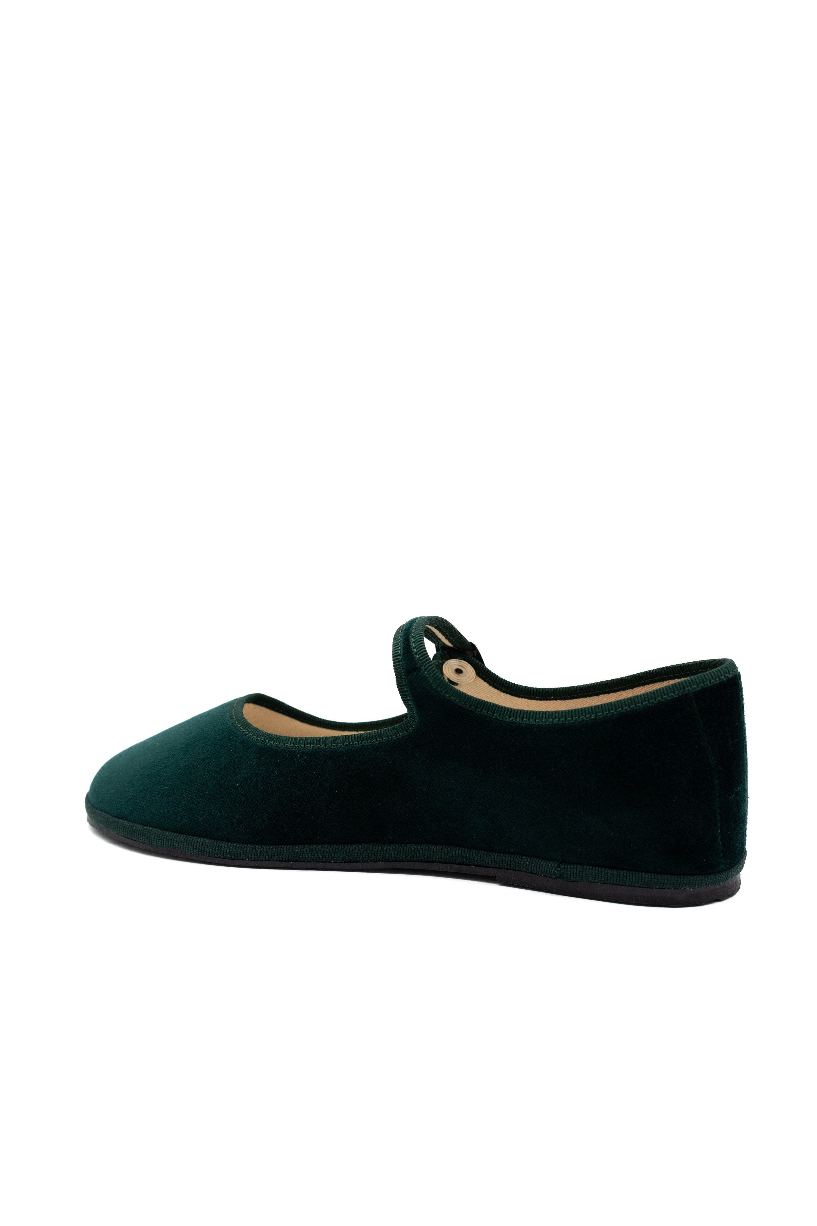 Gondolina Shoes Mary Jane Ballet Flats, Alternate, color, Vignole Dark Green