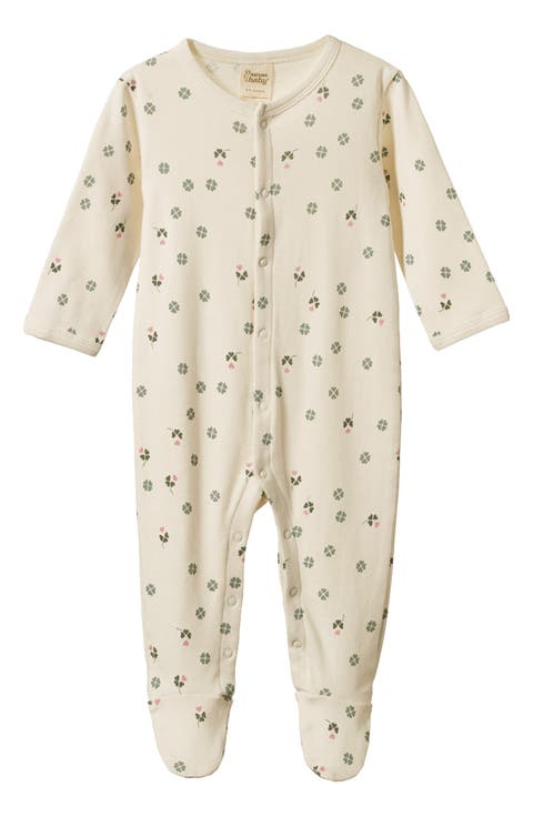 Kids' Organic Cotton Footed One-Piece