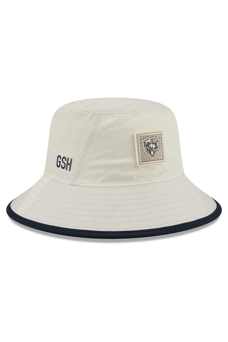 Men's New Era  Cream Chicago Bears 2026 NFL Training Camp Sport Bucket Hat, Alternate, color, Cream