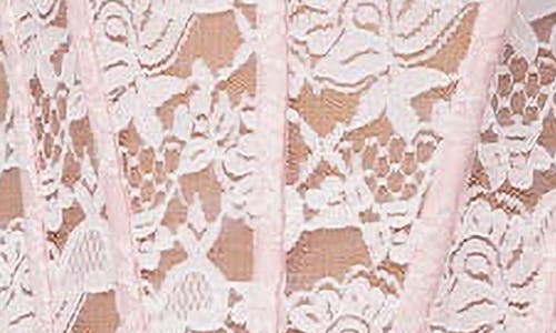 Edikted Drew Lace Corset Top In Light-pink