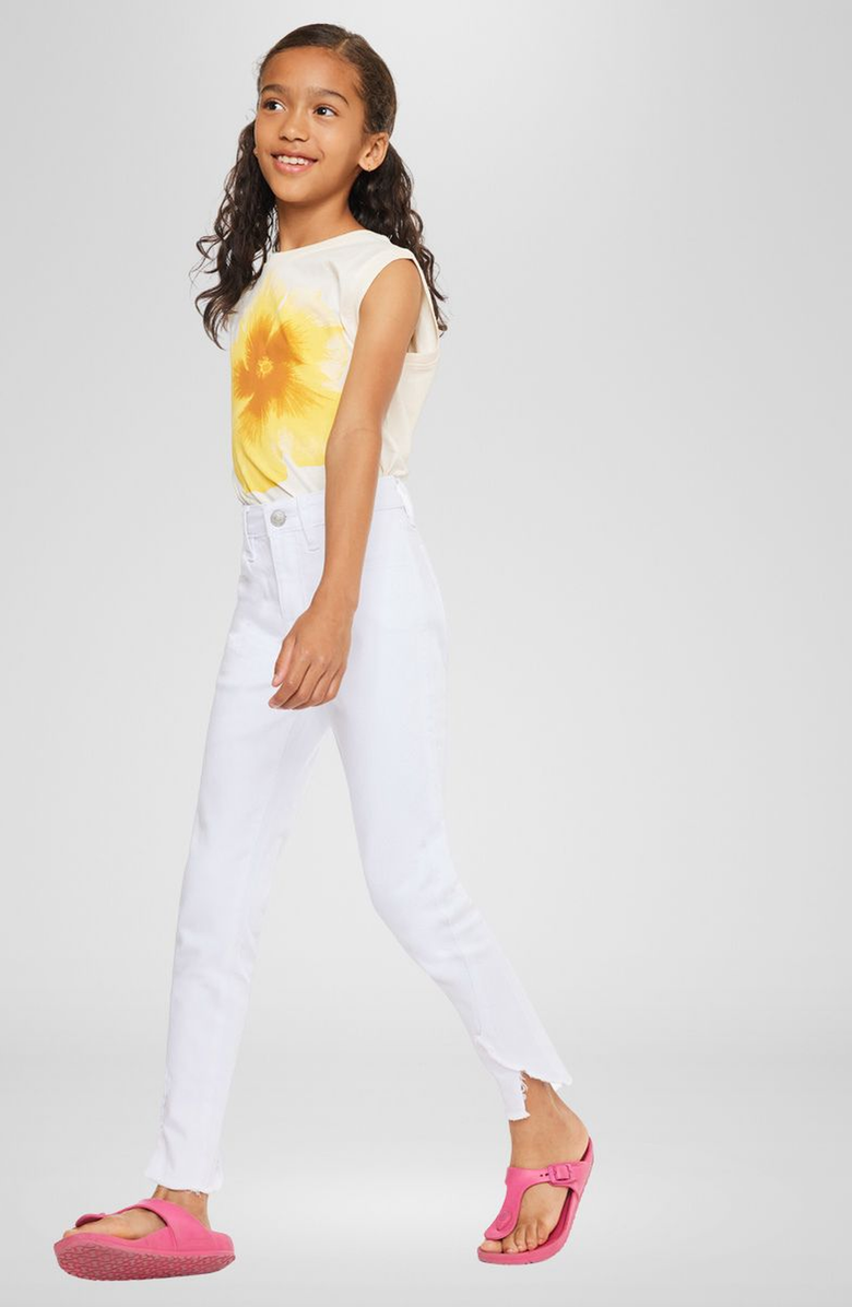 KanCan Rio High Rise Ankle Skinny Jeans, Alternate, color, White