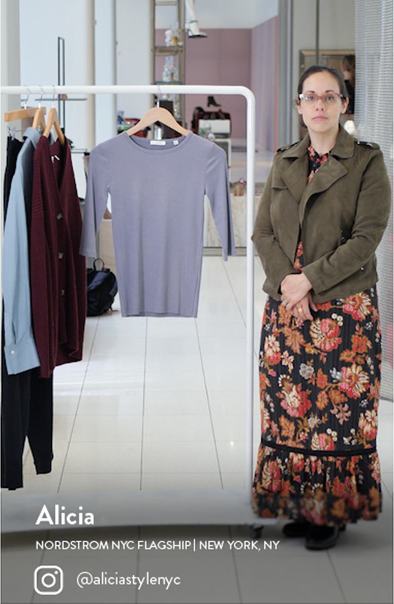 Elbow Sleeve Rib Top, sales video thumbnail