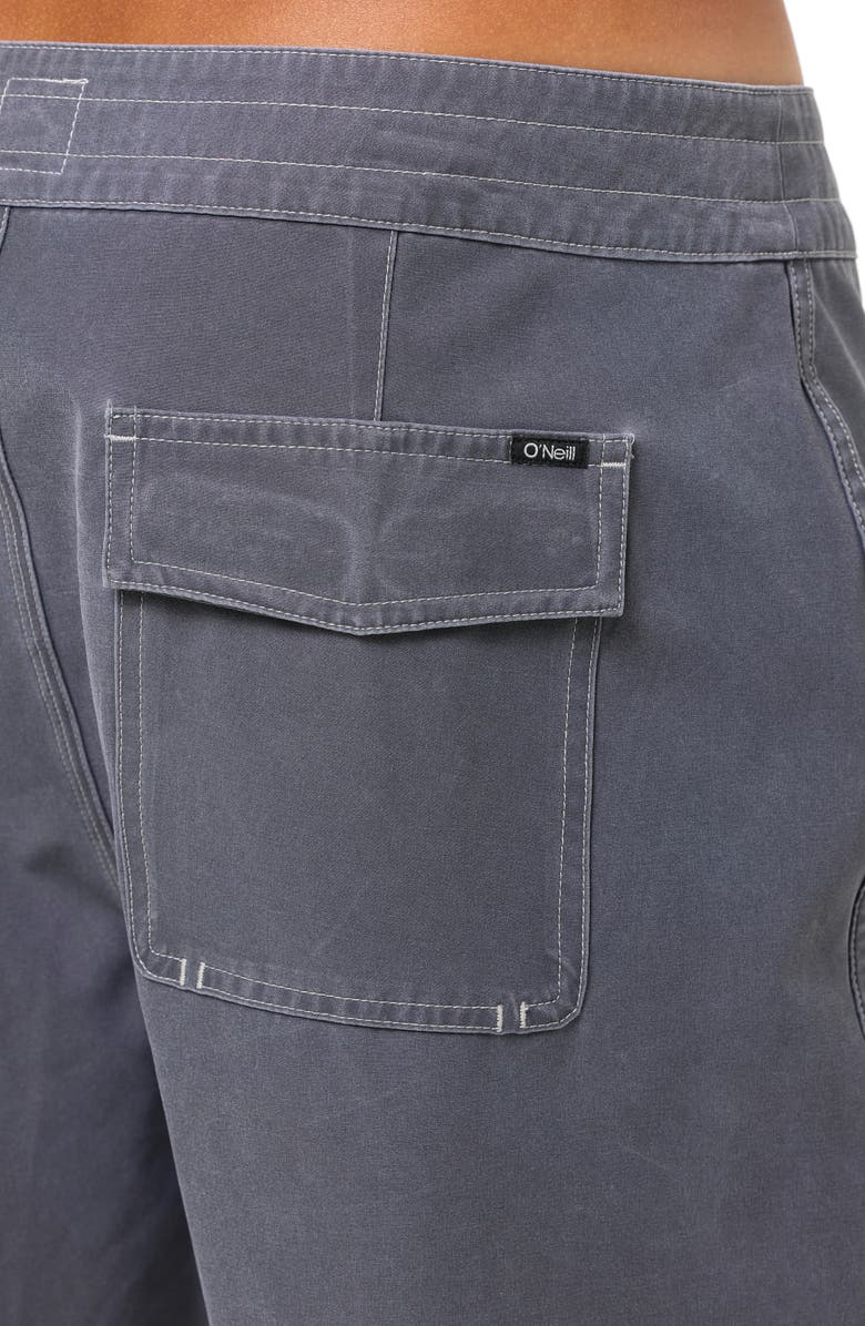 O'Neill OG Pigment Scallop Board Shorts, Alternate, color, Phantom