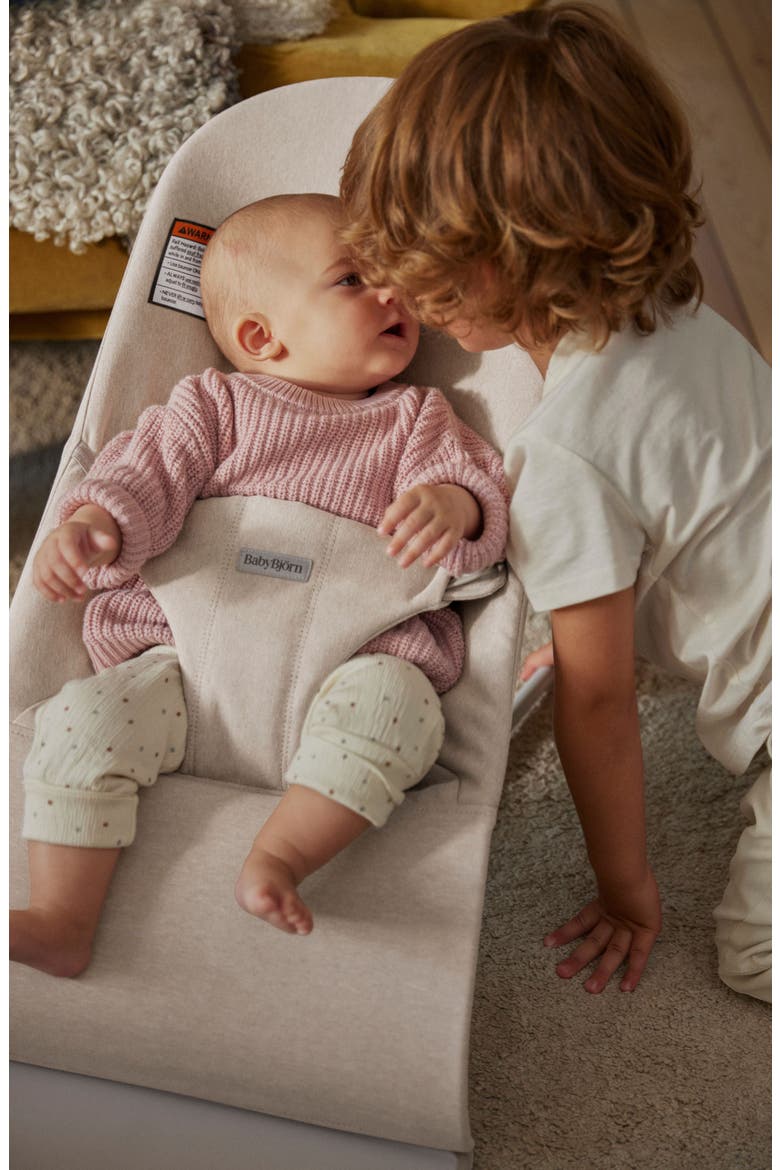 Bliss Convertible Baby Bouncer, Alternate, color, LIGHT BEIGE