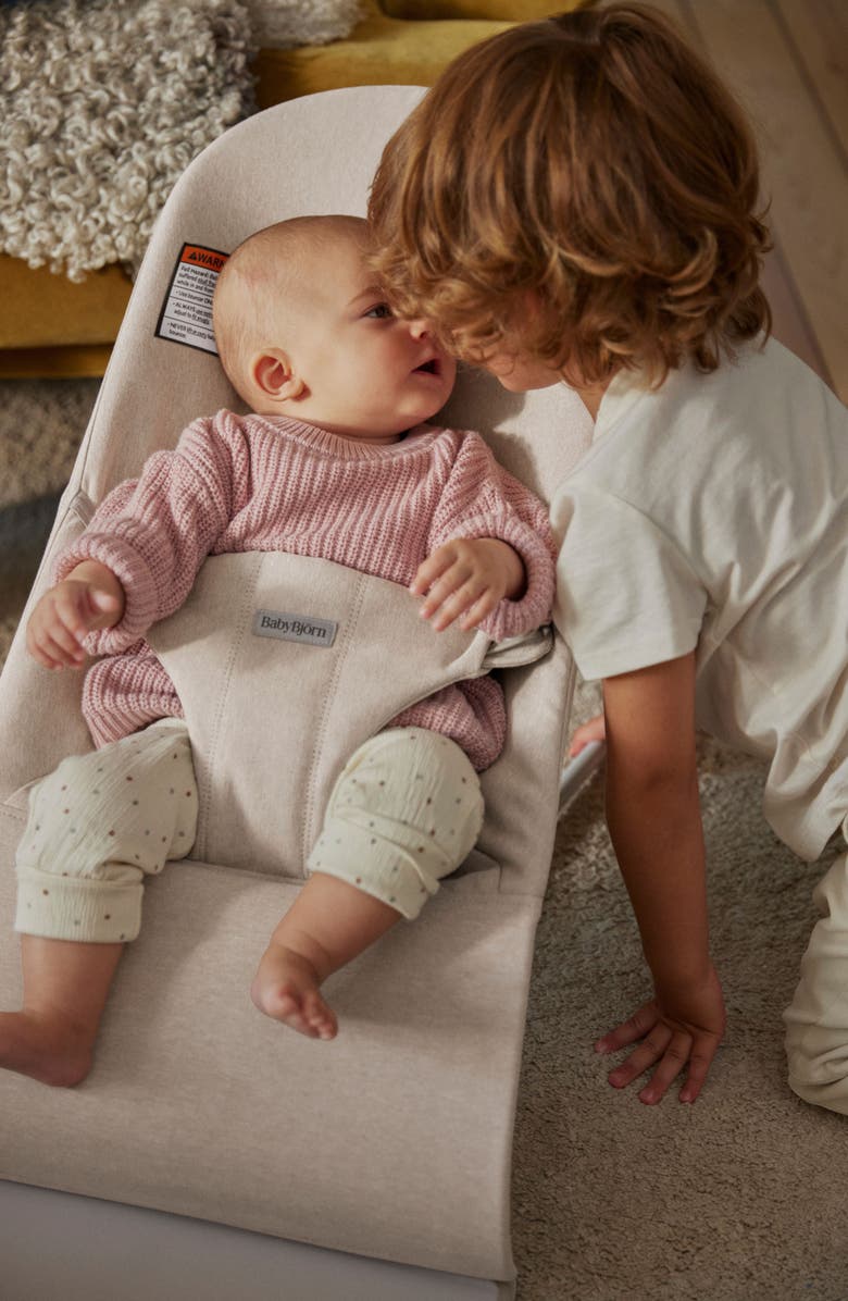 BabyBjörn Bliss Convertible Baby Bouncer, Alternate, color, Light Beige