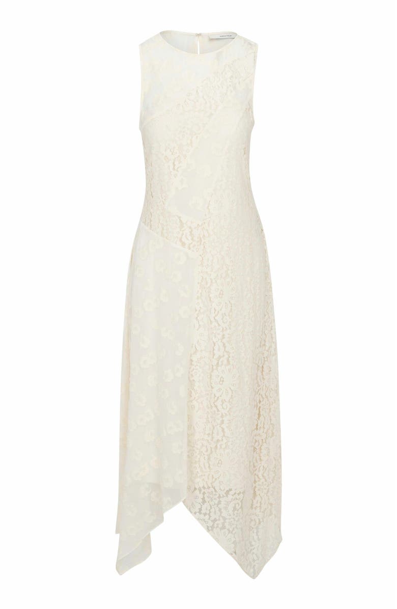 Rebecca Taylor Marielle Lace Dress, Alternate, color, Ivory