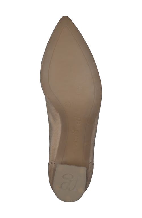 Paul Green Yvette Pointed Toe Pump In Dakar Suede